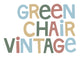 Green Chair Vintage